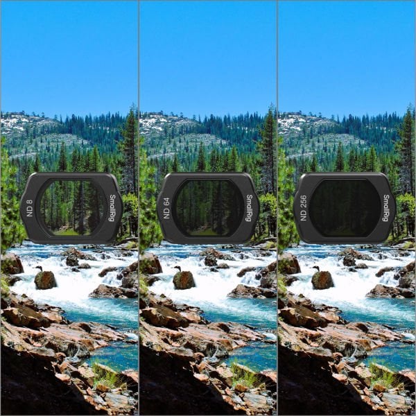 SmallRig 4774 DJI Osmo Pocket 3  için  ND8 /  ND64 / ND256 / Ekran Koruyucu Filtre Seti
