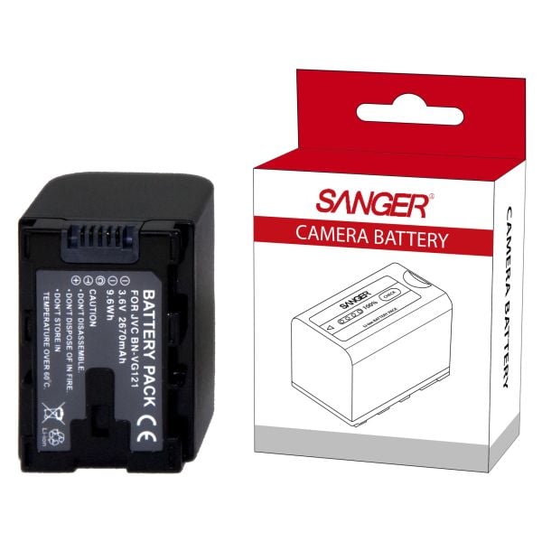 Sanger BN-VG121 (Kablolu) Jvc Kamera Batarya