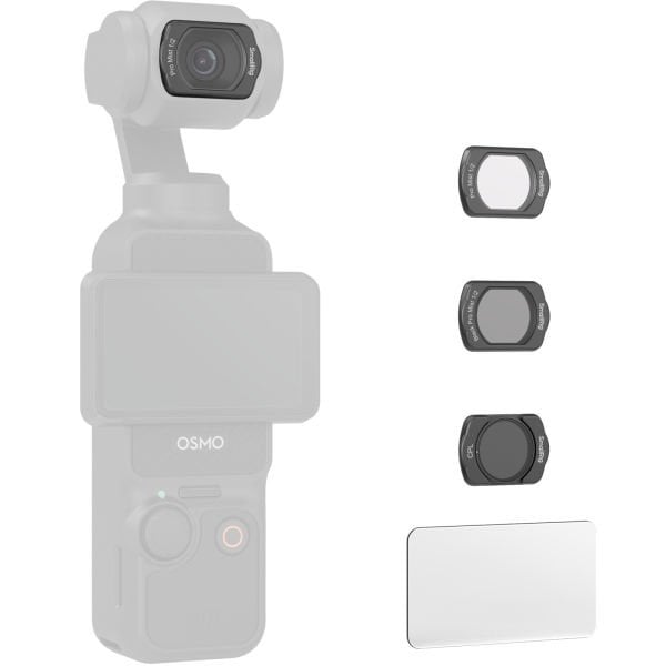 SmallRig 4775 DJI Osmo Pocket 3  için / Beyaz Difüzyon / CPL Filtre / Ekran Koruyucu Filtre Seti