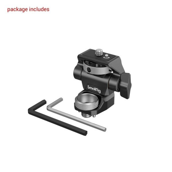 SmallRig 2903C ARRI Tarzı Vidalı Montajlı  Döner ve Eğimli Ayarlanabilir Monitör Montajı