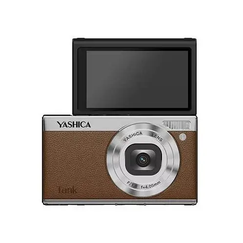 Yashica Tank Kahverengi Dijital Fotoğraf Makinesi