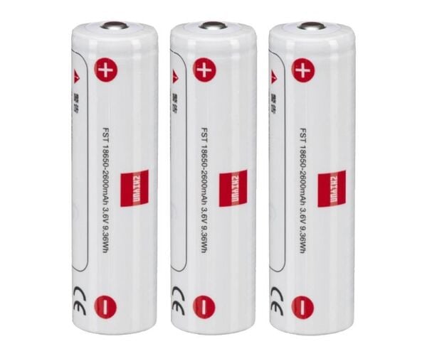 Zhiyun 18650 Pil 3 lü (2600Mah)