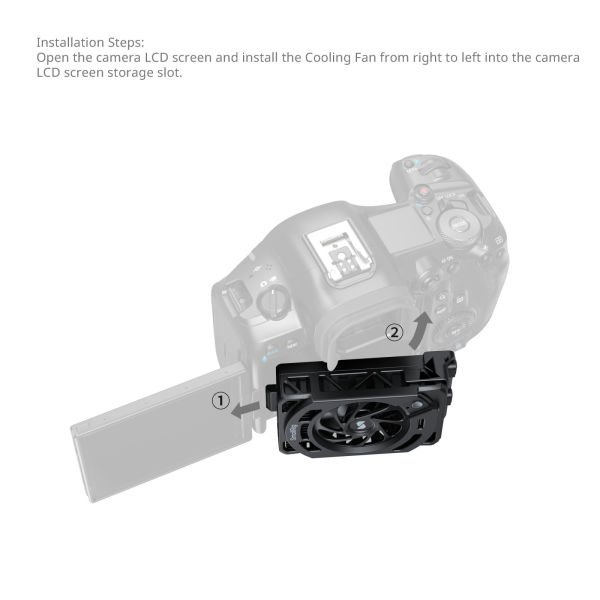 SmallRig 5063 Canon EOS R5 Mark II ve R5  için  Soğutma Fanı
