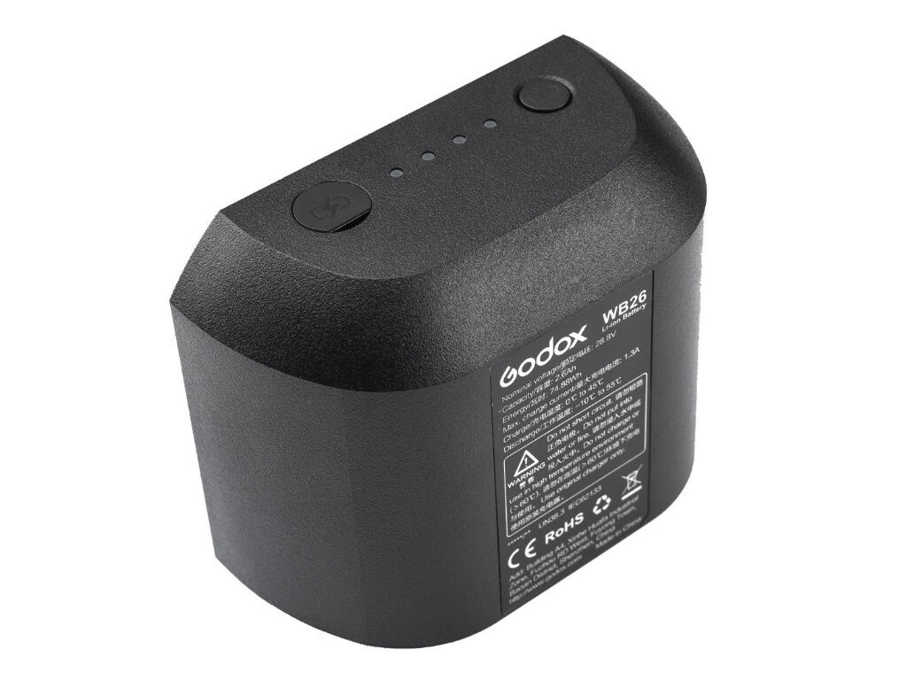 Godox WB26 AD600Pro İçin Li-on Batarya