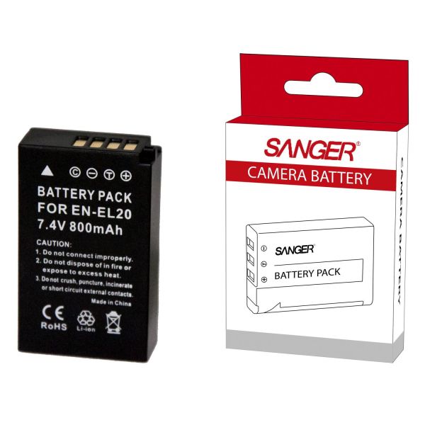 Sanger EN-EL20 Nikon Fotoğraf Makinesi Batarya