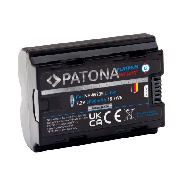Patona 1339 Platin Fujifilm NP-W235 Batarya