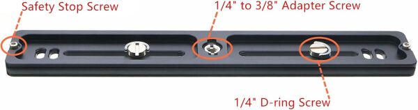 OEM PU-300  30cm Arca Swiss Uyumlu Hızlı Çıkarma Plakası
