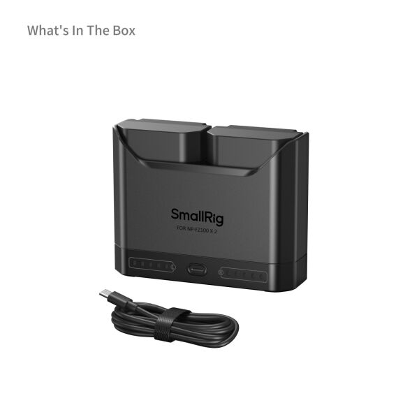 SmallRig 5483 NP-FZ100 Fotoğraf Makinesi İçin Turbo Pil Şarj  Kiti