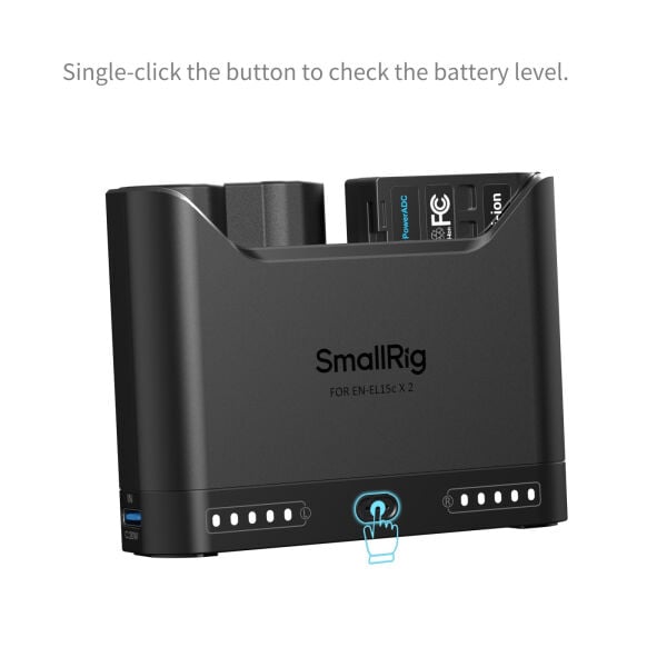 SmallRig 5486 EN-EL15c Fotoğraf Makinesi İçin Turbo Pil Şarj  Kiti