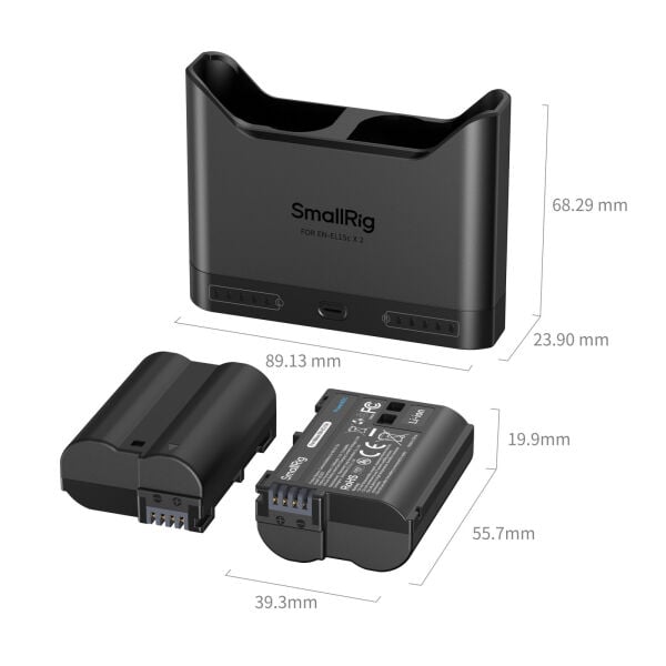 SmallRig 5486 EN-EL15c Fotoğraf Makinesi İçin Turbo Pil Şarj  Kiti