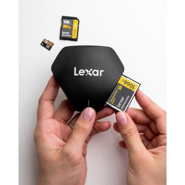 Lexar Profesyonel 3 in 1 USB 3.1 Kart Okuyucu
