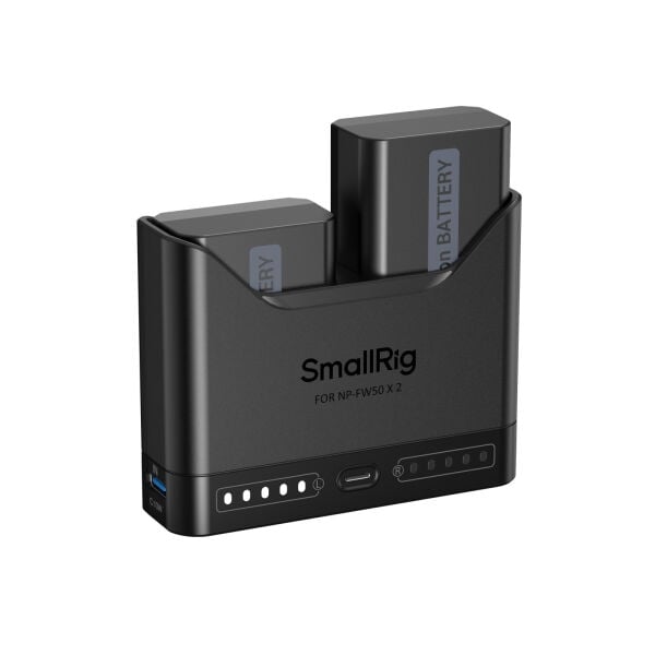 SmallRig 5488 NP-FW50 Fotoğraf Makinesi İçin Turbo Pil Şarj  Kiti
