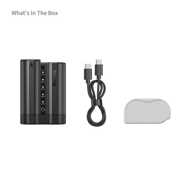 SmallRig 5299 Nikon EN-EL15c USB-C  Güç Göstergeli Fotoğraf Makinesi Pili