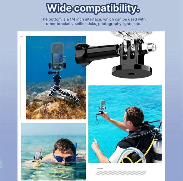 Oem Marka Insta 360 X3 Uyumlu Su Geçirmez Kılıf