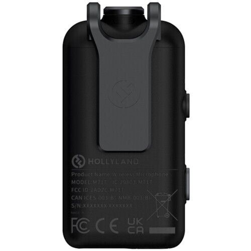 Hollyland LARK MAX 2 Clip-On Kablosuz Mikrofon Vericisi – Space Gray