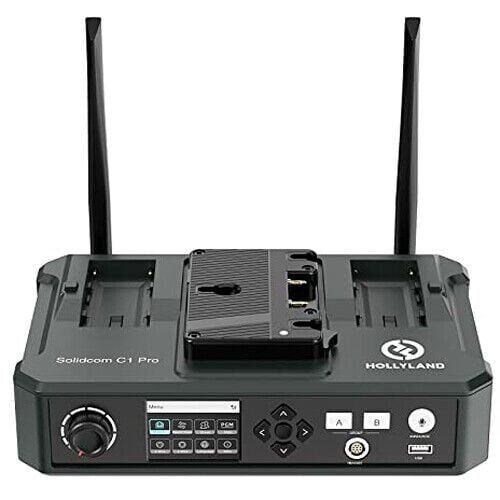 Hollyland Solidcom C1 Pro-Hub4S 5 Kişilik Full-Duplex ENC Kablosuz Intercom Sistemi