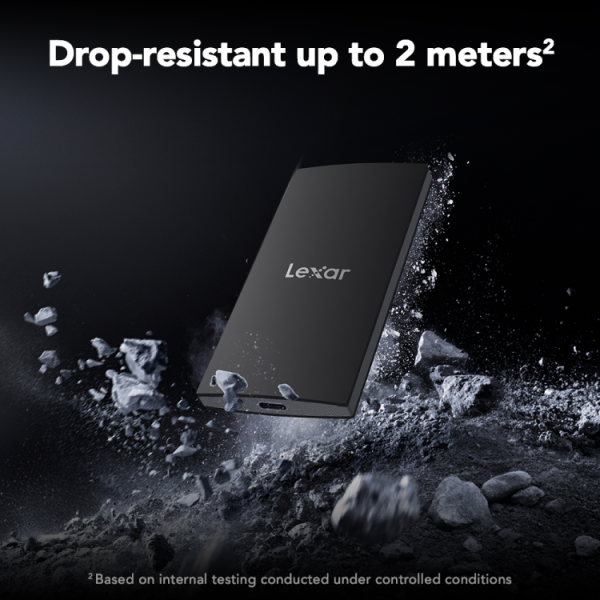 Lexar SL300 1TB Taşınabilir SSD 1050 MB/s Read 1000 MB/s Write