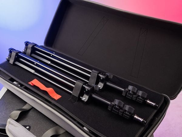 Godox LP600R K2 RGB 2'li Panel LED Işık Kiti (Bataryalı)