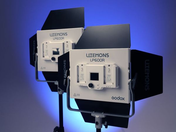 Godox LP600R K2 RGB 2'li Panel LED Işık Kiti (Bataryalı)