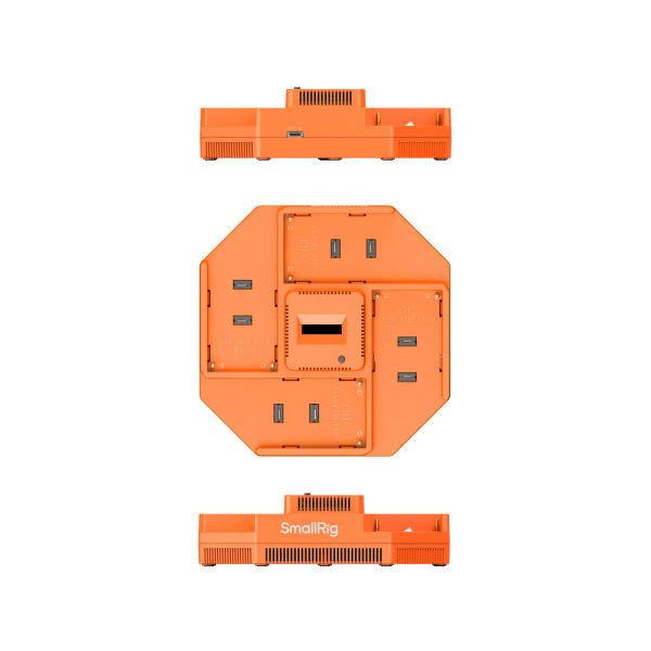 SmallRig 4837 NP-F F970 Serisi 4 Kanallı Kamera Pil Şarj Cihazı