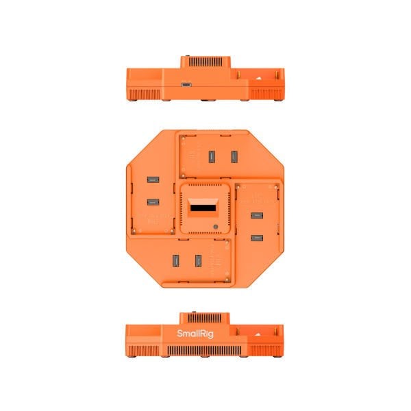 SmallRig 4837 NP-F F970 Serisi 4 Kanallı Kamera Pil Şarj Cihazı