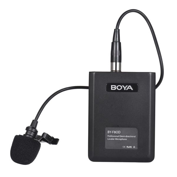 Boya BY-F8OD Çok Yönlü Akustik Vokal Yaka Mikrofon