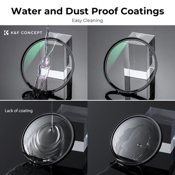 K&F Concept 67mm NANO-X MCR MC-UV 28 Çok Katmanlı Kaplamaya sahip  Koruma Filtresi 8K Ultra HD