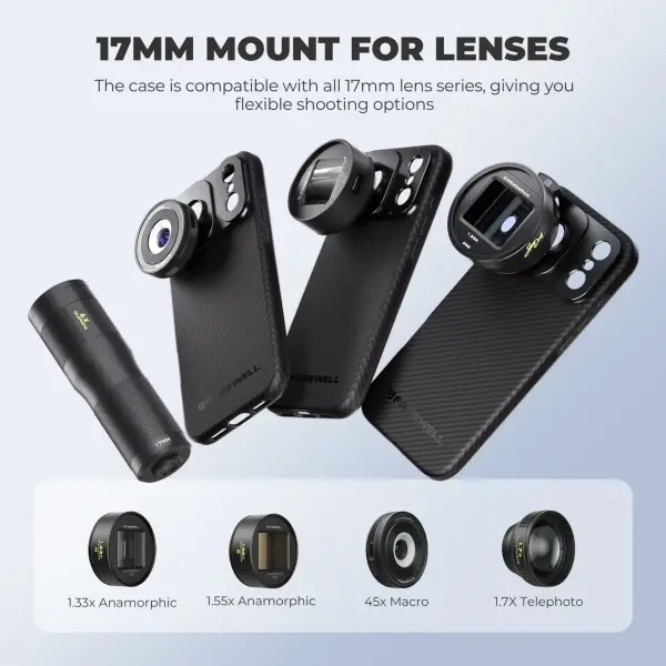 Freewell iPhone 17 Pro Pro Filmmaker Kevlar Kılıf