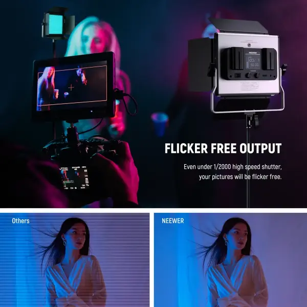 Neewer RGB660 Pro II RGB LED Video Işık Seti (2'li İkili Set)