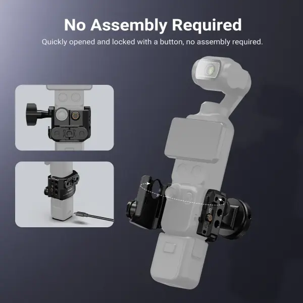 Neewer AC069 Alüminyum Kamera Kafesi (DJI Osmo Pocket 3 / 4 Uyumlu)