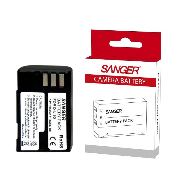Sanger D-LI90 Pentax Fotoğraf Makinesi Batarya