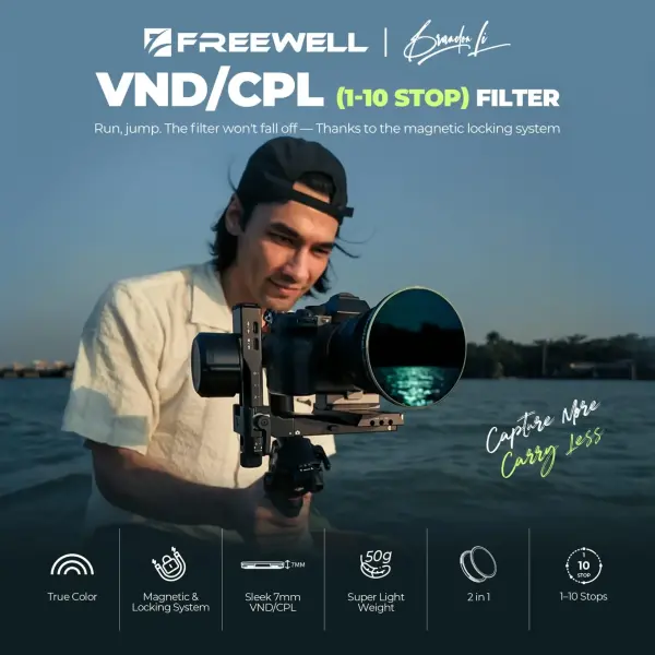 Freewell Brandon Li Variable ND/CPL Cine Kit - 86mm