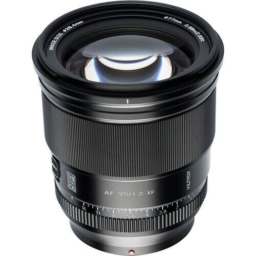 Viltrox AF 75mm F1.2 Pro Lens (Fujifilm X)
