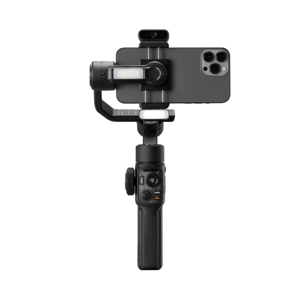 Zhiyun Smooth-5S AI Pro 3 Eksenli Gimbal Stabilizatör - Akıllı Yüz Takibi ve 12 Saat Süreli Çalışma Süresi ile Profesyonel Vide