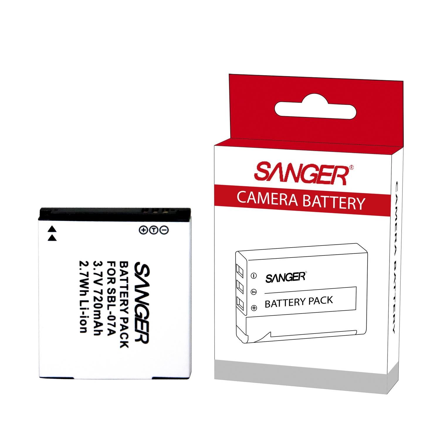 Sanger SLB-07A Samsung Fotoğraf Makinesi Batarya