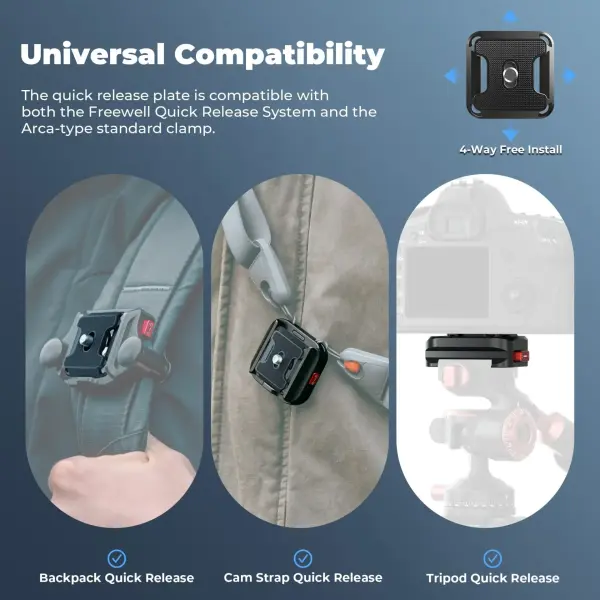 Freewell Camera Strap Quick Release Clamp