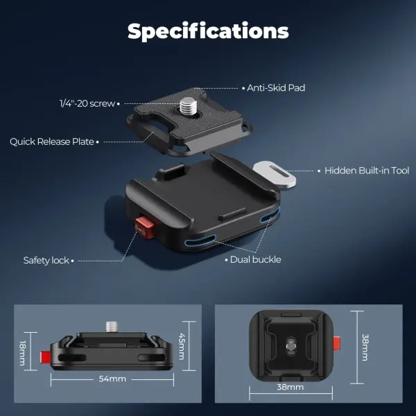 Freewell Camera Strap Quick Release Clamp