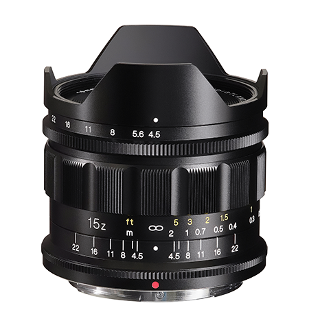Voigtländer lens F4.5/15mm Z-mount SUPER WIDE-HELIAR