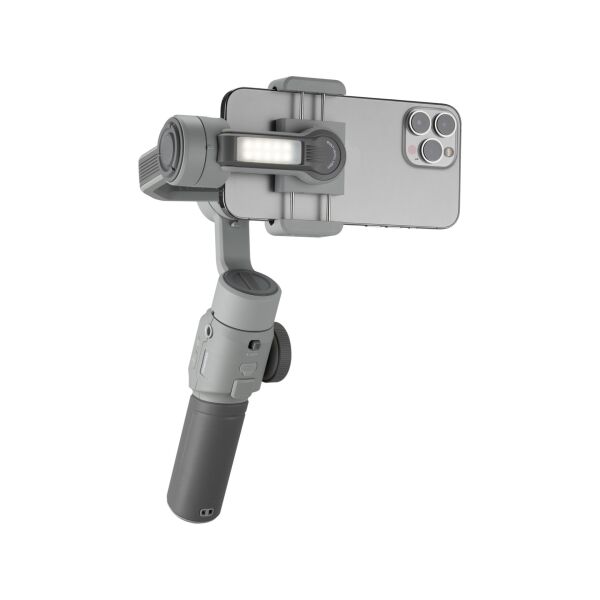 Zhiyun Cinepeer Smooth 5E Combo (AI) – Akıllı 3 Eksenli Telefon Gimbal + Dahili Işık + Yapay Zeka Takip