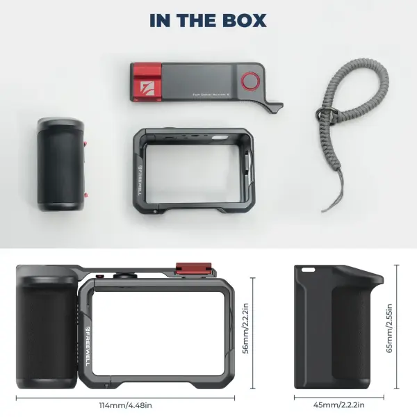 Freewell DJI Osmo Action 6 Creator Pro Cage