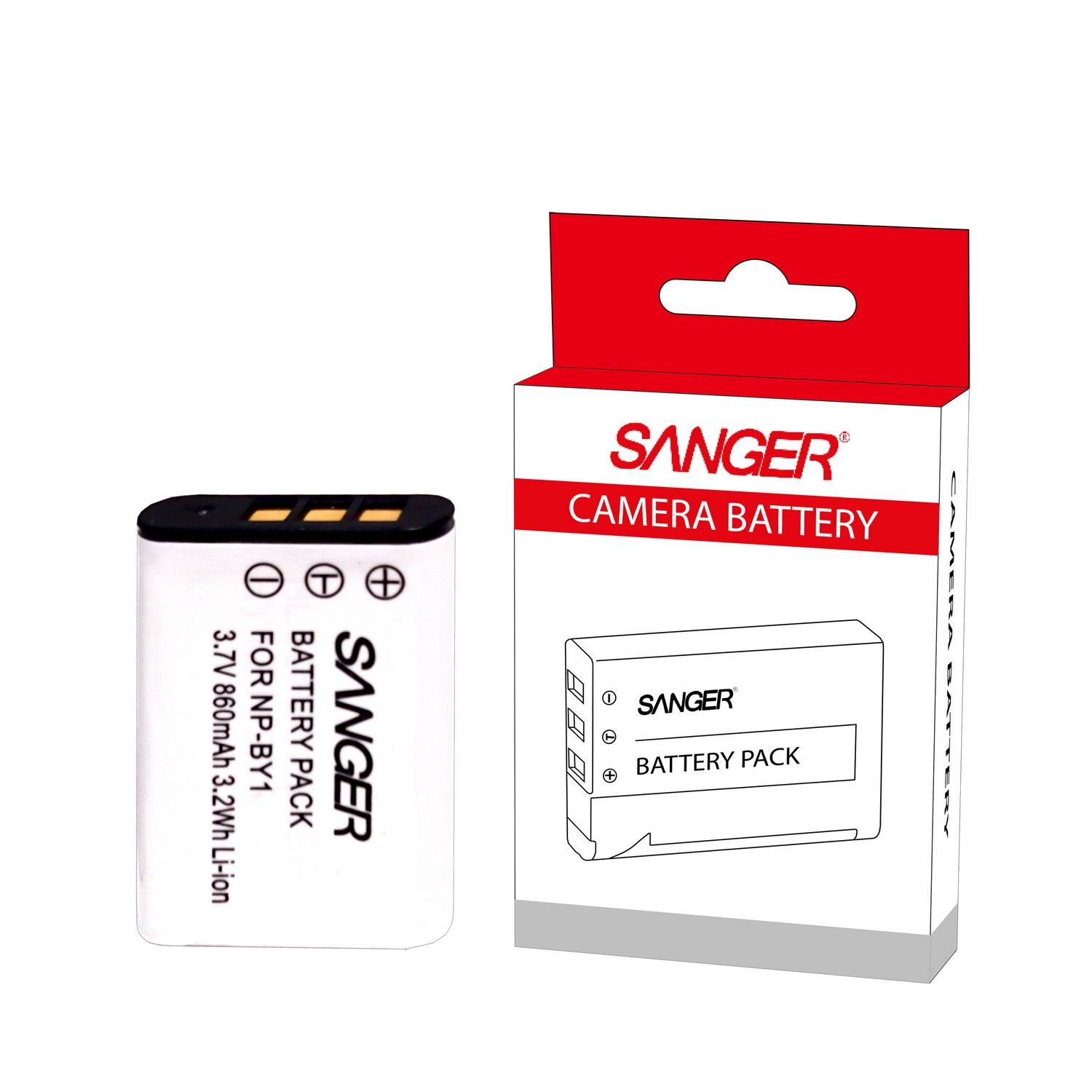 Sanger NP-BY1 Sony Aksiyon Kamera Batarya