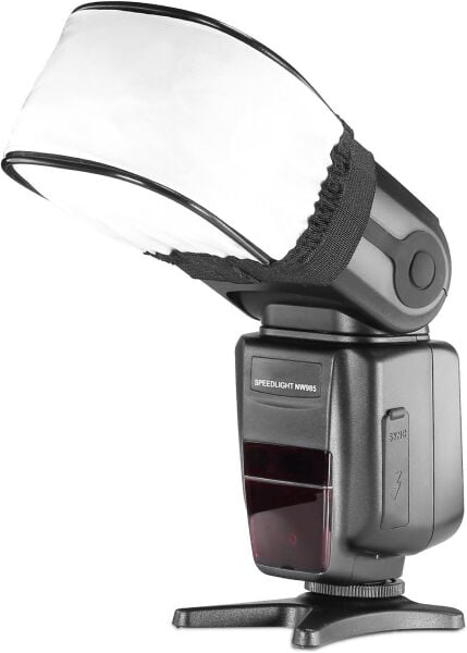 NEEWER NS-69 Universal Yumuşak Mini Flaş Difüzör Kapağı (Bounce Diffuser Cap)