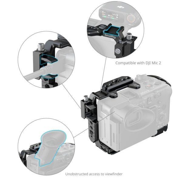 SmallRig 5589 Sony FX2  için Kafes Kiti