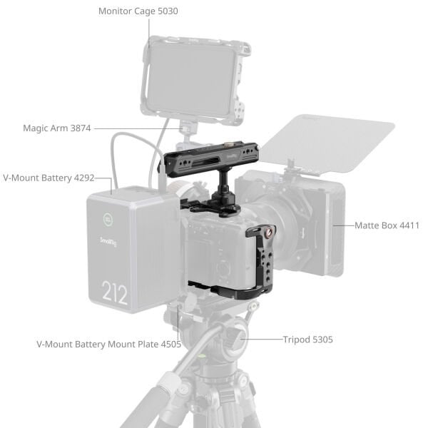 SmallRig 5589 Sony FX2  için Kafes Kiti