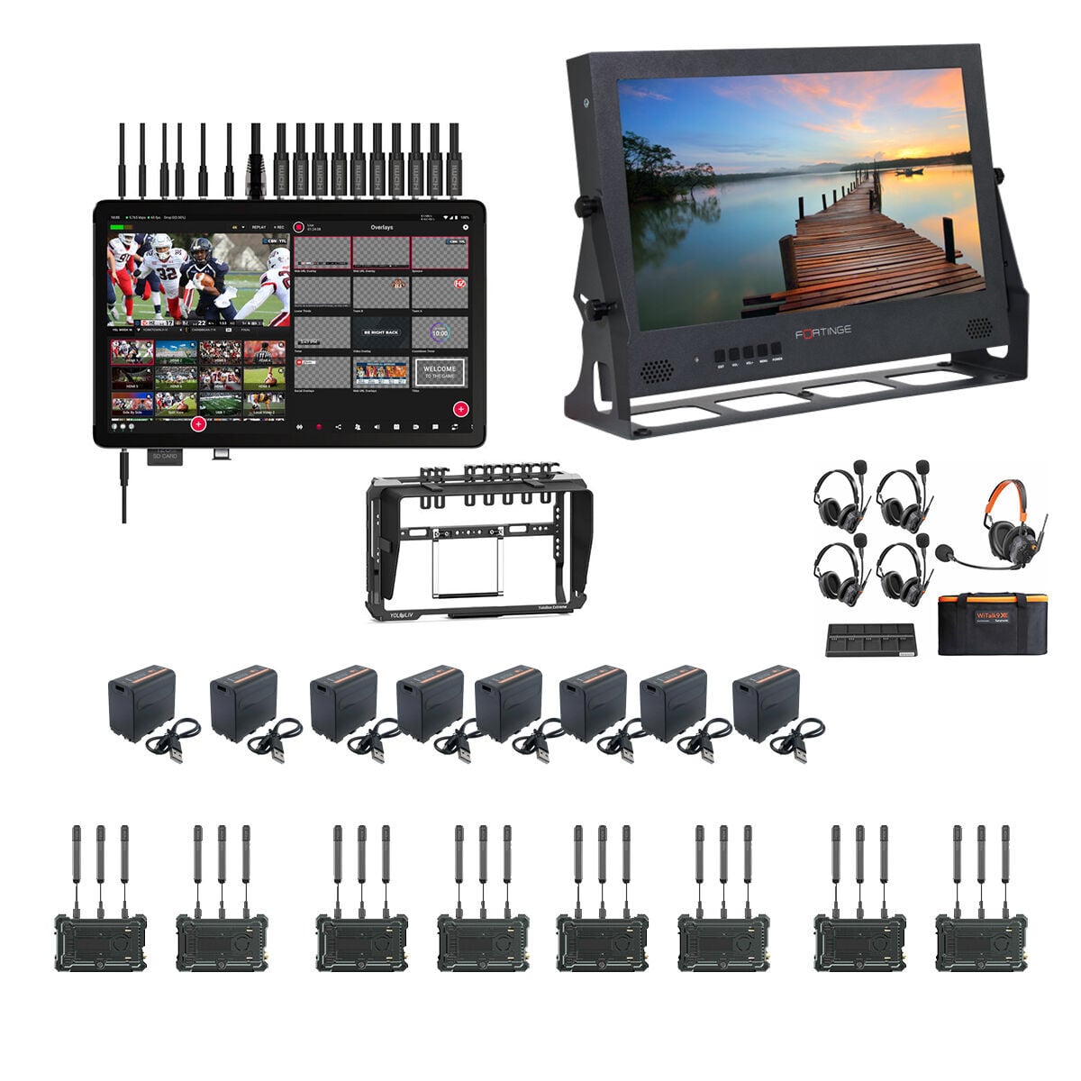 Yololiv Yolobox Extreme Reji Seti Monitörlü