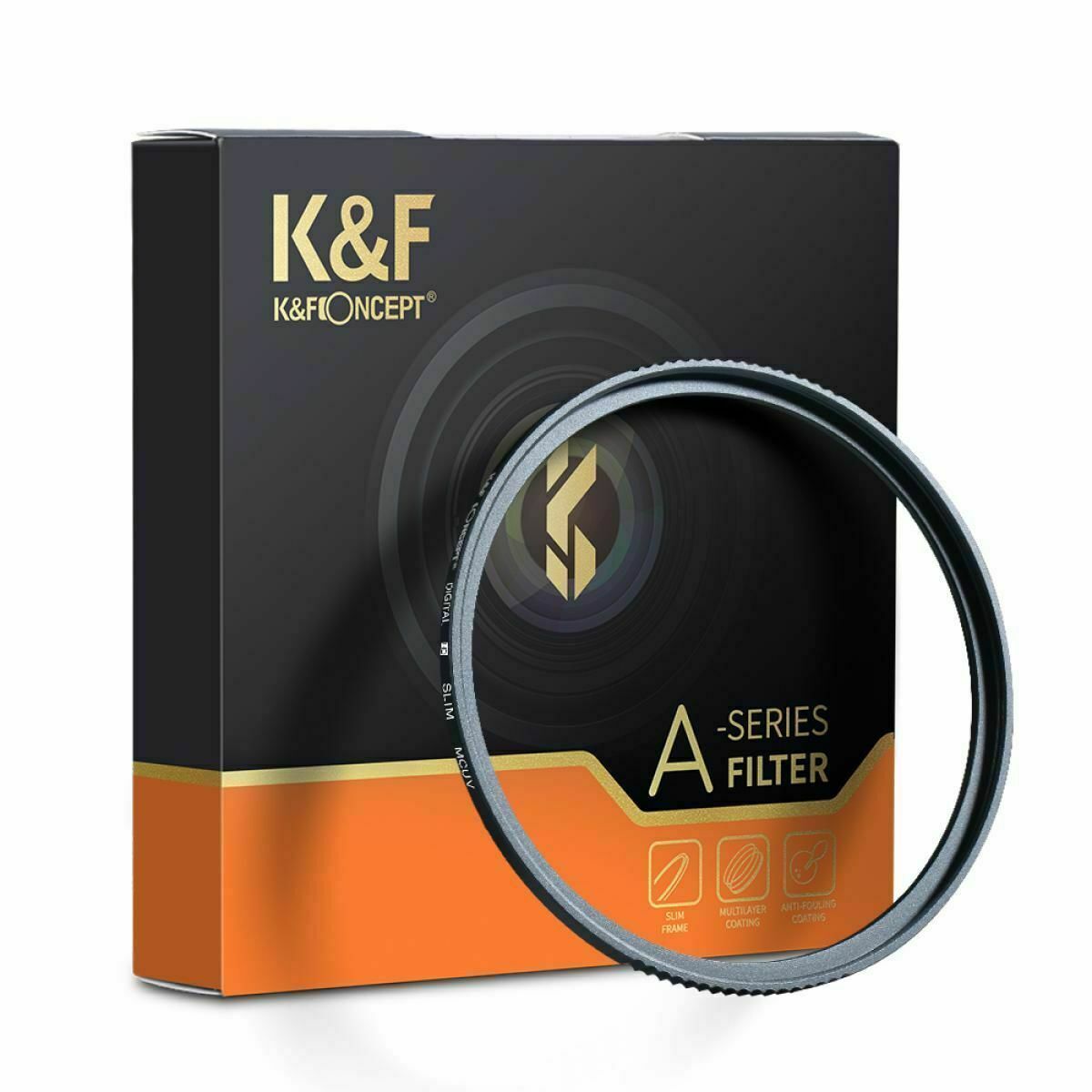 K&F Concept 55mm NANO-A SERIES MC-UV Slim Filtre