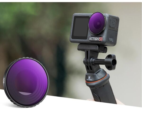 K&F Concept  NANO-X ND8 (3 stop)  DJI Osmo Action 4 / 5  Filtre