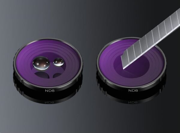 K&F Concept  NANO-X ND8 (3 stop)  DJI Osmo Action 4 / 5  Filtre