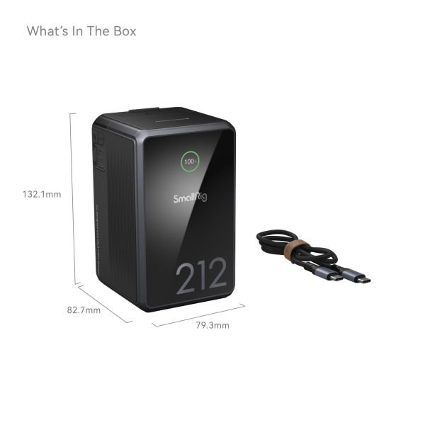 SmallRig 4293B VB212 X Caleb Pike  Mini V Mount Pil