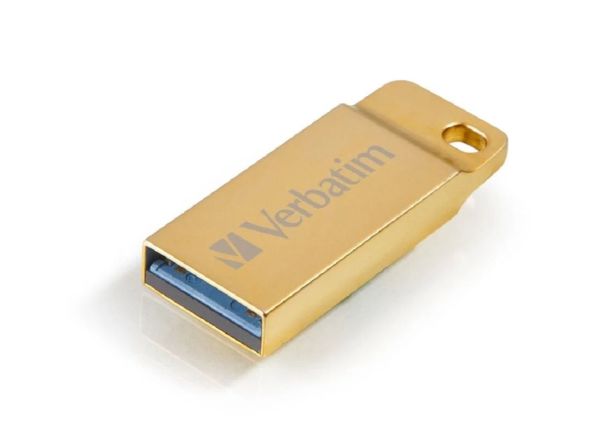 VERBATIM 99106 - 64GB METAL EXECUTIVE USB 3.2 GEN 1 GOLD 10 ADET
